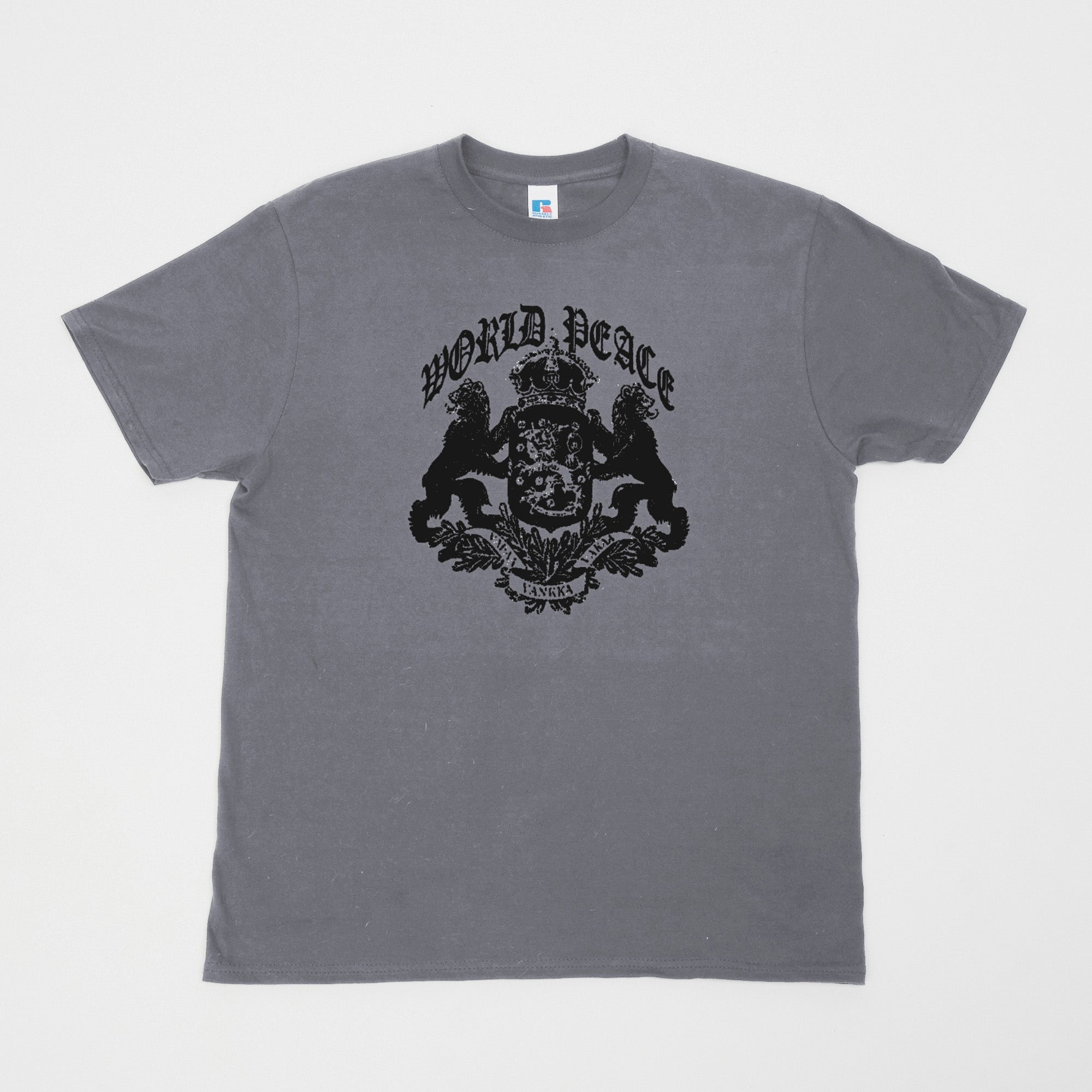 CREST TEE in grey